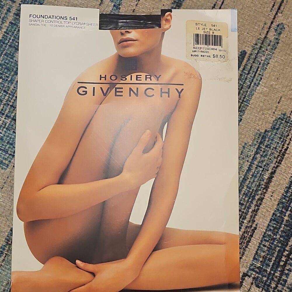 Givenchy Pantyhose Shaper Control Jet Black Size B